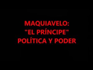 La-herencia-de-Maquiavelo-Modernidad-y-voluntad-de-poder