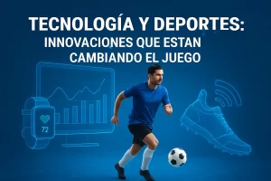Tecnología y deportes: Innovaciones que están cambiando el juego