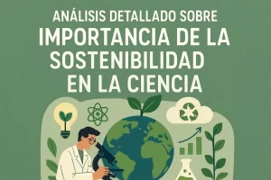 análisis detallado sobre Importancia de la sostenibilidad en la ciencia