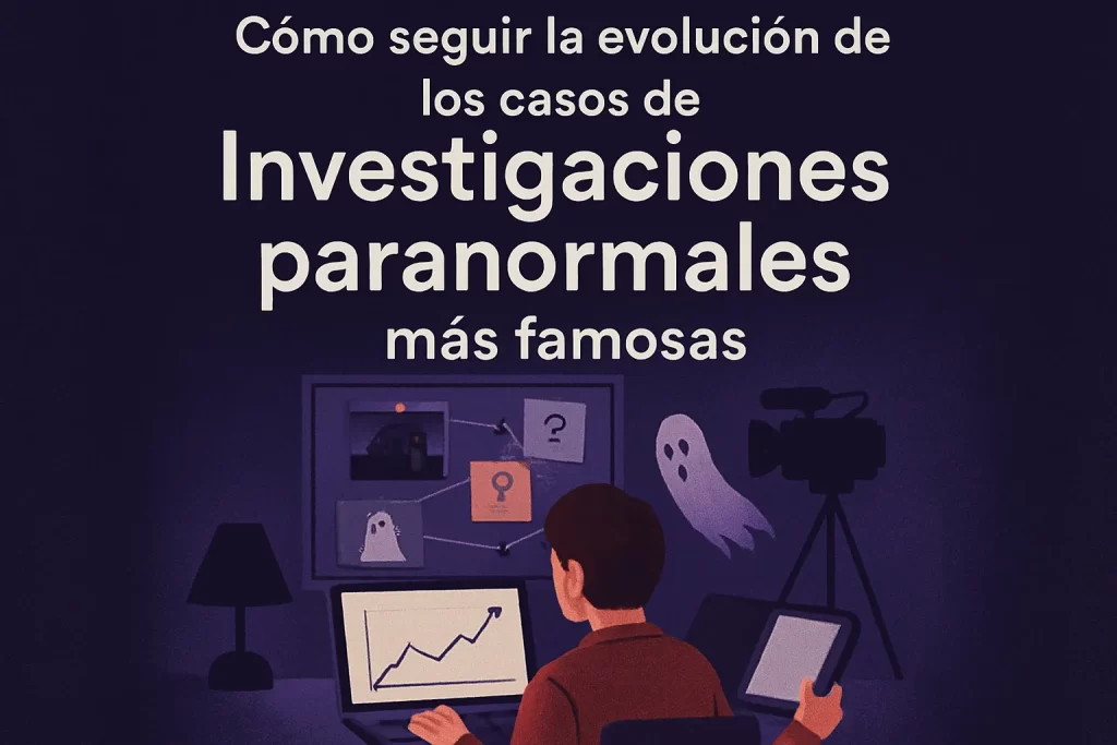cómo seguir la evolución de los casos de Investigaciones paranormales más famosas