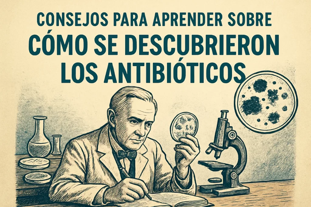 consejos para aprender sobre Cómo se descubrieron los antibióticos
