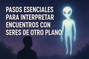 pasos esenciales para interpretar Encuentros con seres de otro plano
