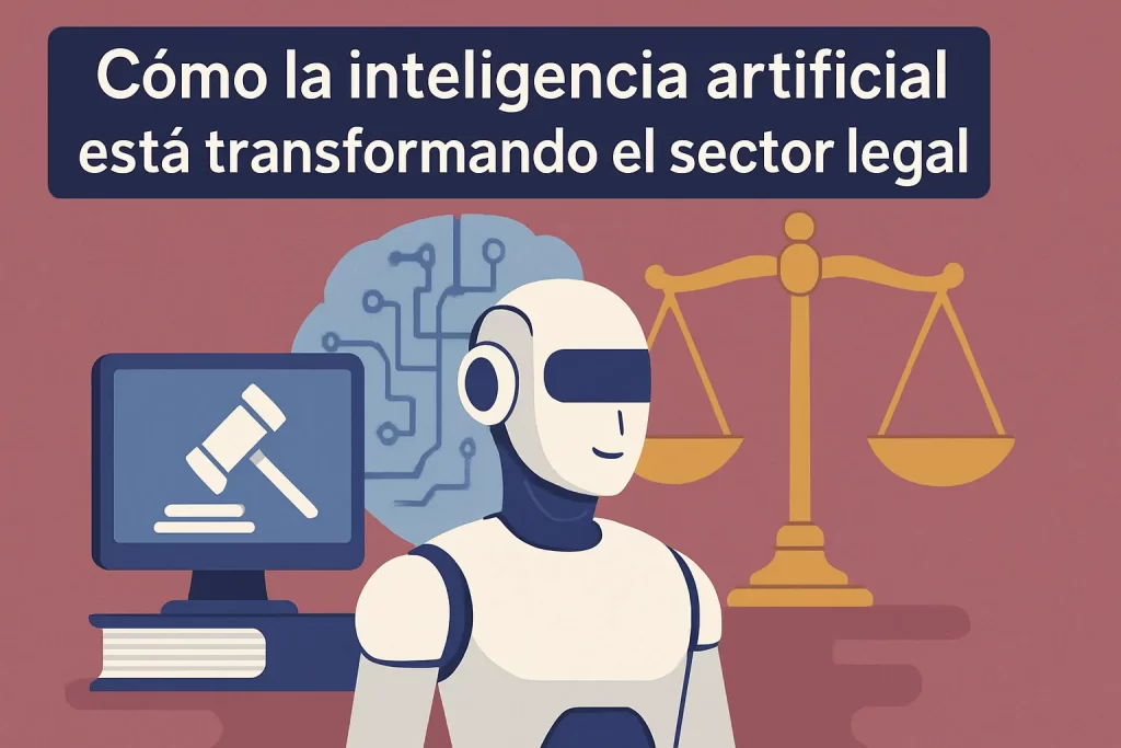 Cómo la inteligencia artificial está transformando el sector legal