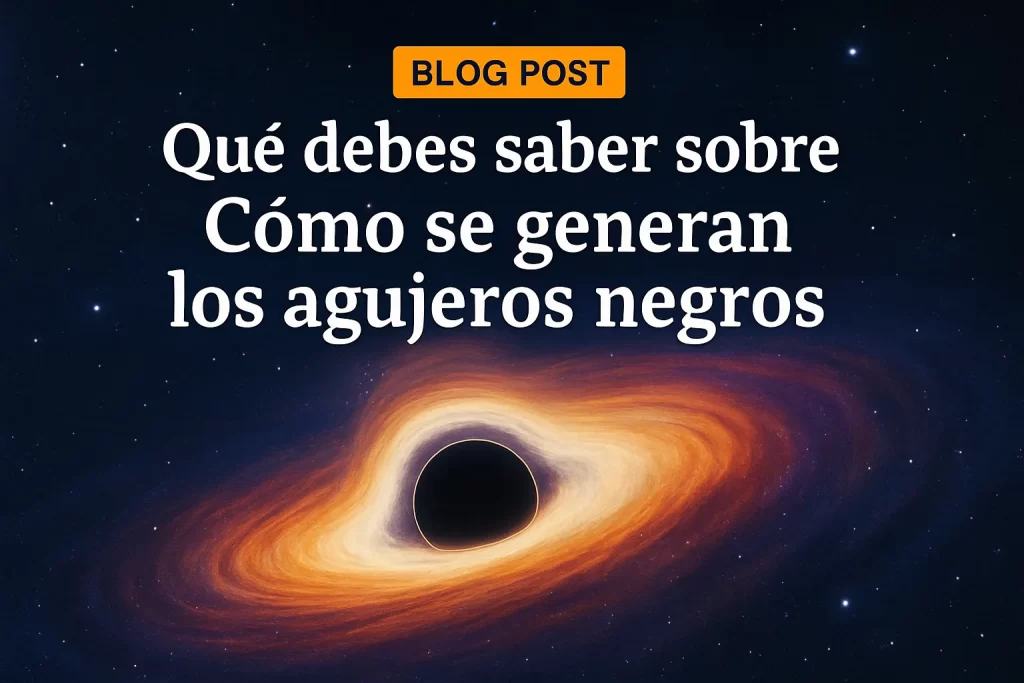 qué debes saber sobre Cómo se generan los agujeros negros