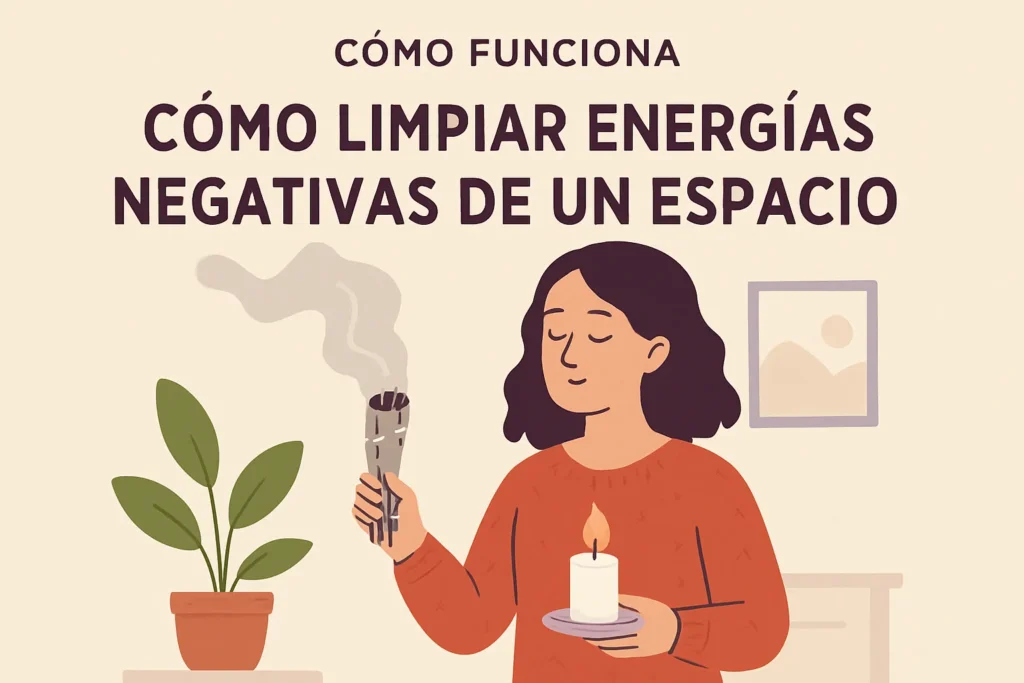 cómo funciona Cómo limpiar energías negativas de un espacio