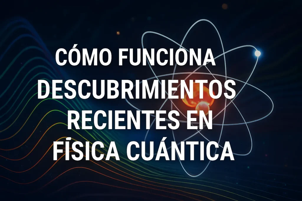 cómo funciona Descubrimientos recientes en física cuántica