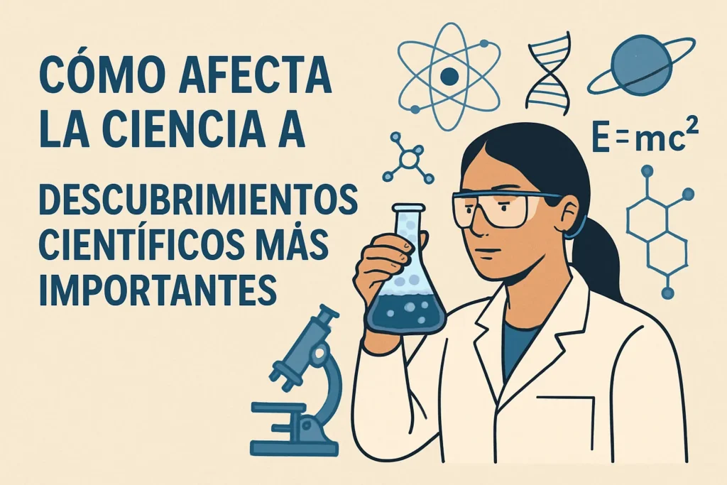 cómo afecta la ciencia a Descubrimientos científicos más importantes