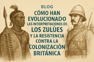 cómo han evolucionado las interpretaciones de Los zulúes y la resistencia contra la colonización británica