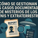 cómo se gestionan los casos documentados de Misterios de los ovnis y extraterrestres