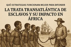 qué estrategias funcionan mejor para difundir La trata transatlántica de esclavos y su impacto en África