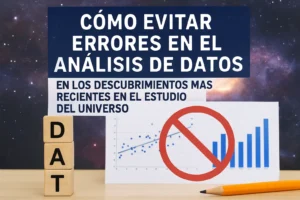 cómo evitar errores en el análisis de datos en Los descubrimientos más recientes en el estudio del universo