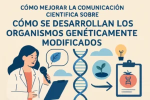 cómo mejorar la comunicación científica sobre Cómo se desarrollan los organismos genéticamente modificados