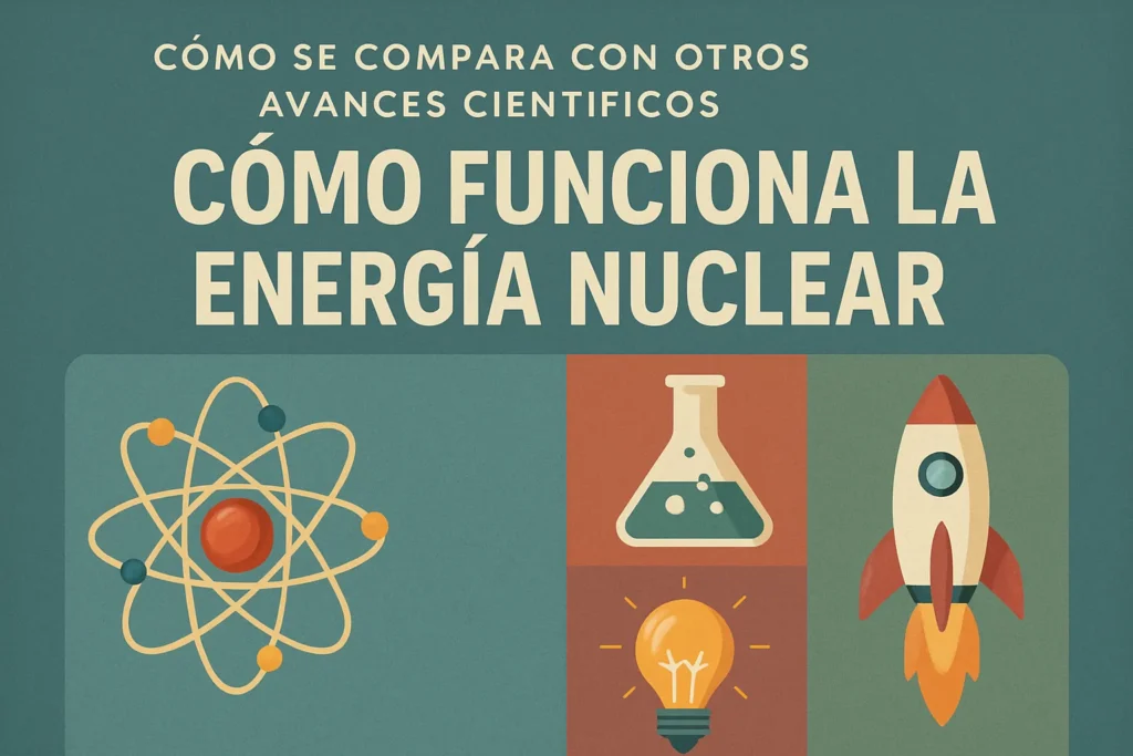 cómo se compara con otros avances científicos Cómo funciona la energía nuclear