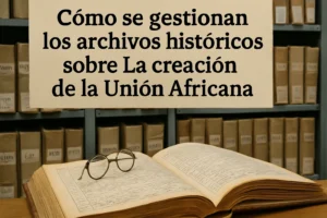 cómo se gestionan los archivos históricos sobre La creación de la Unión Africana