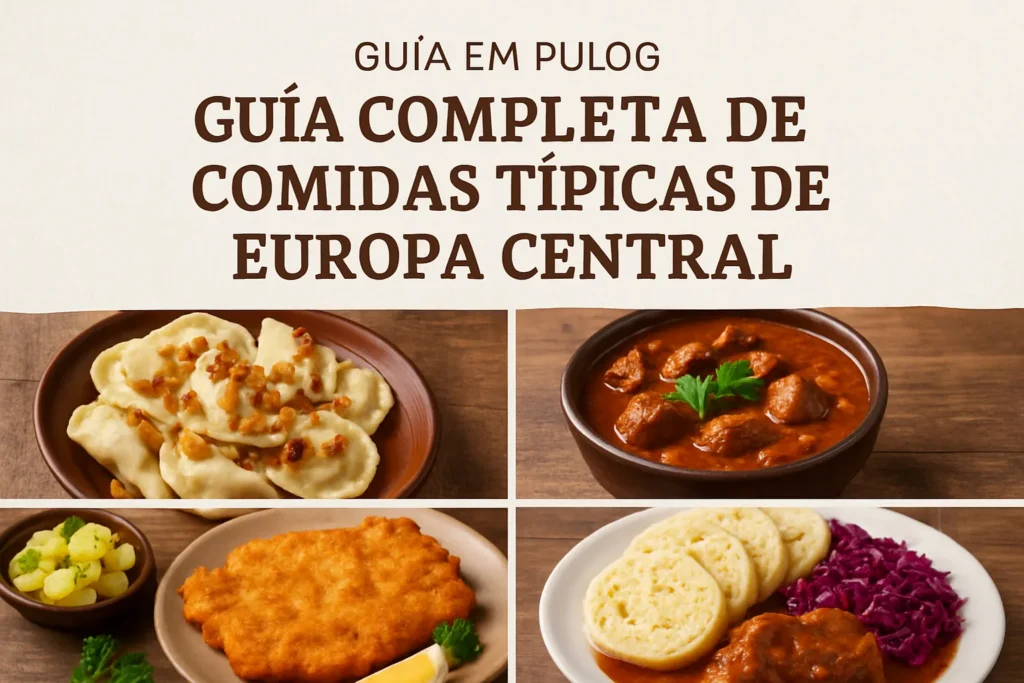 guía completa de Comidas típicas de Europa Central