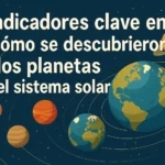indicadores clave en Cómo se descubrieron los planetas del sistema solar