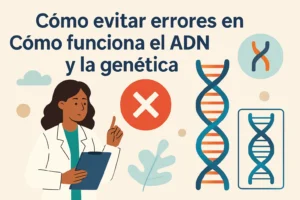 cómo evitar errores en Cómo funciona el ADN y la genética