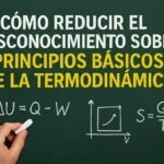 cómo reducir el desconocimiento sobre Principios básicos de la termodinámica
