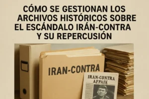cómo se gestionan los archivos históricos sobre El escándalo Iran-Contra y su repercusión